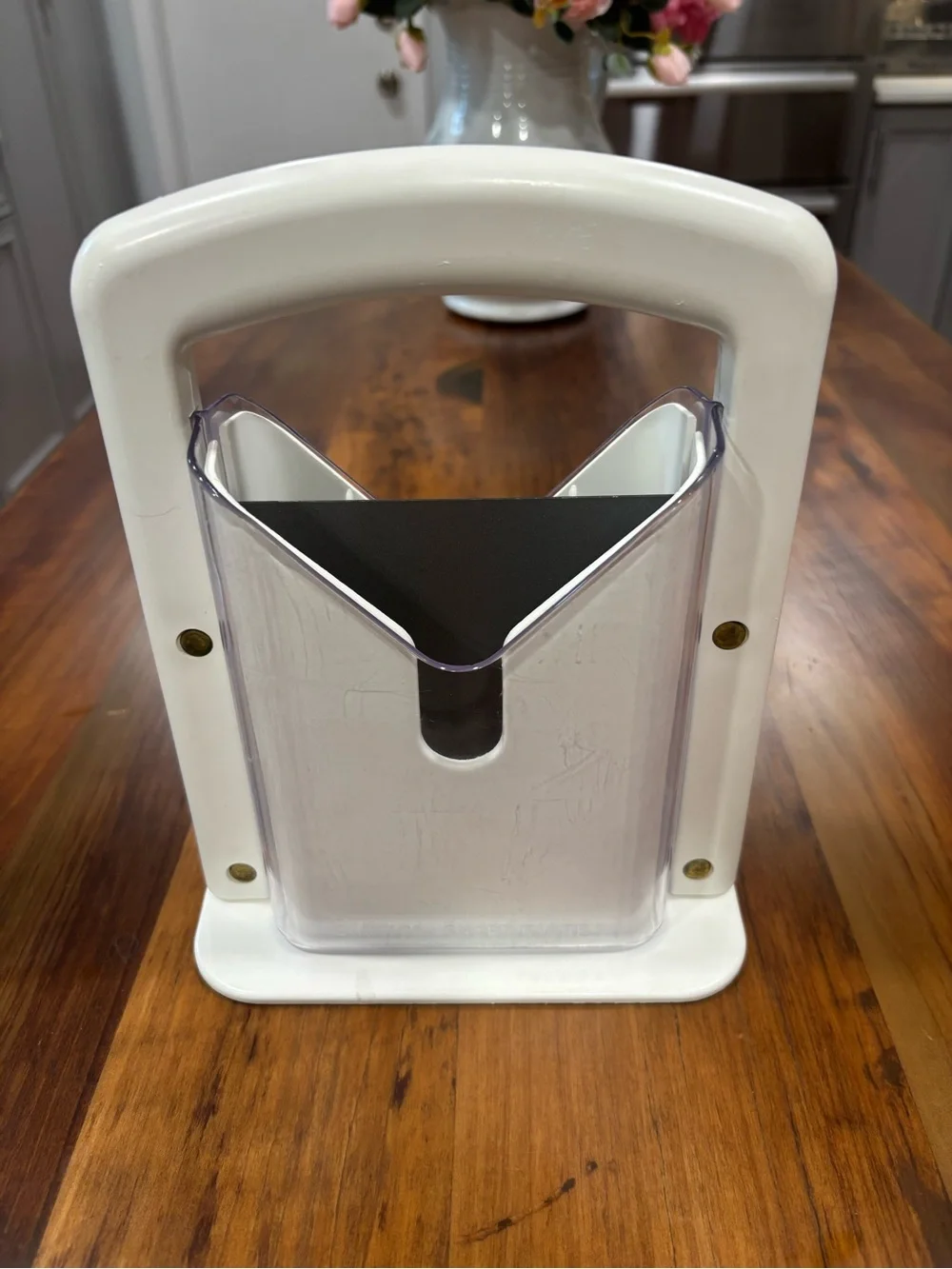 Larien Bagel Biter - The Original Guillotine Bagel Slicer Cutter - Made in USA